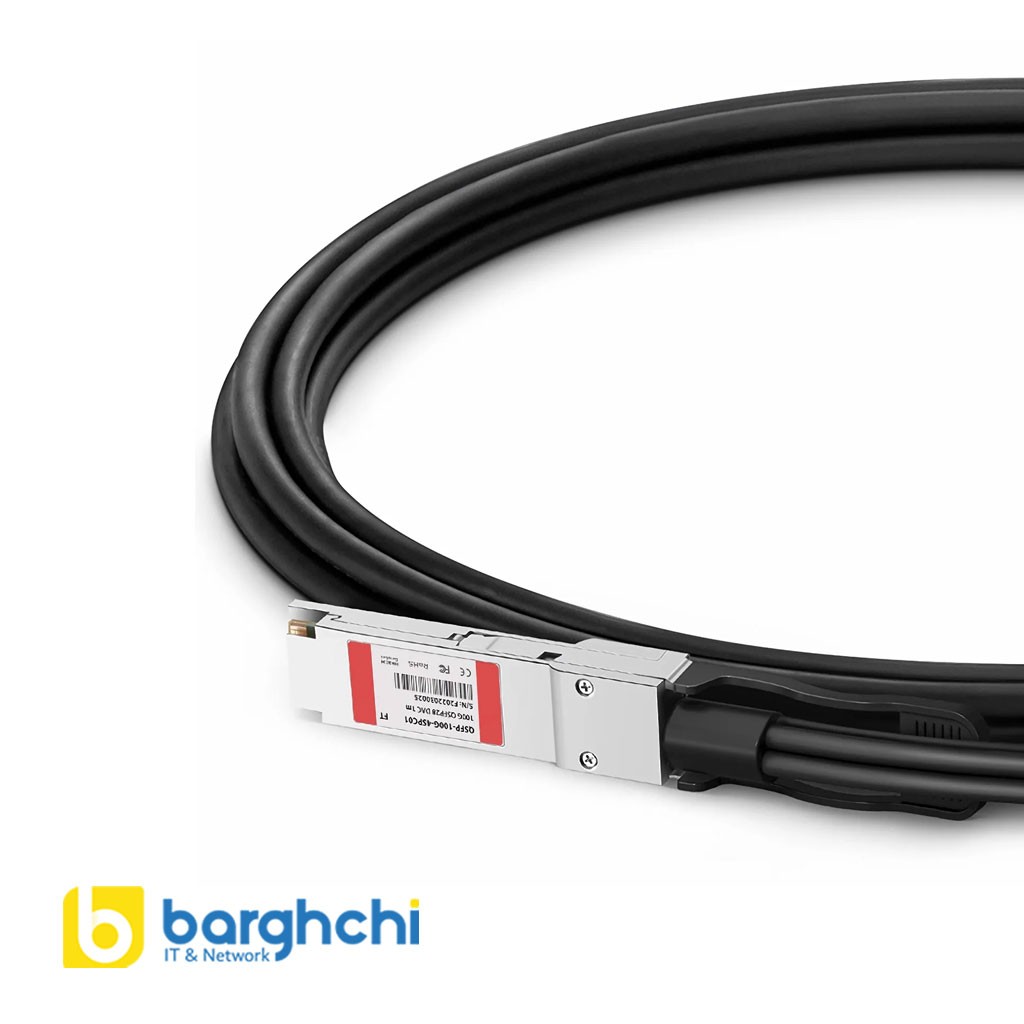 کابل DAC فورتی نت مدل FN-CABLE-QSFP28-4SFP28-5