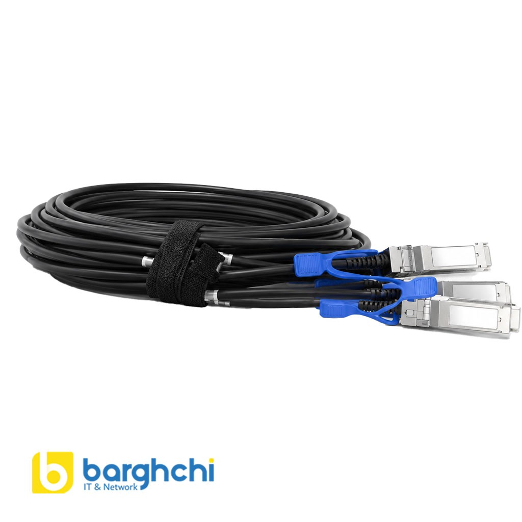 کابل DAC فورتی‌ نت مدل FN-CABLE-QSFPDD-8SFP56-LB5