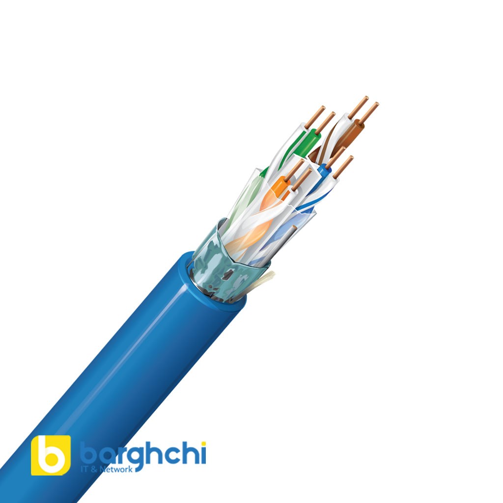 کابل شبکه بلدن CAT6 SFTP LSZH مدل (7860ESLY)