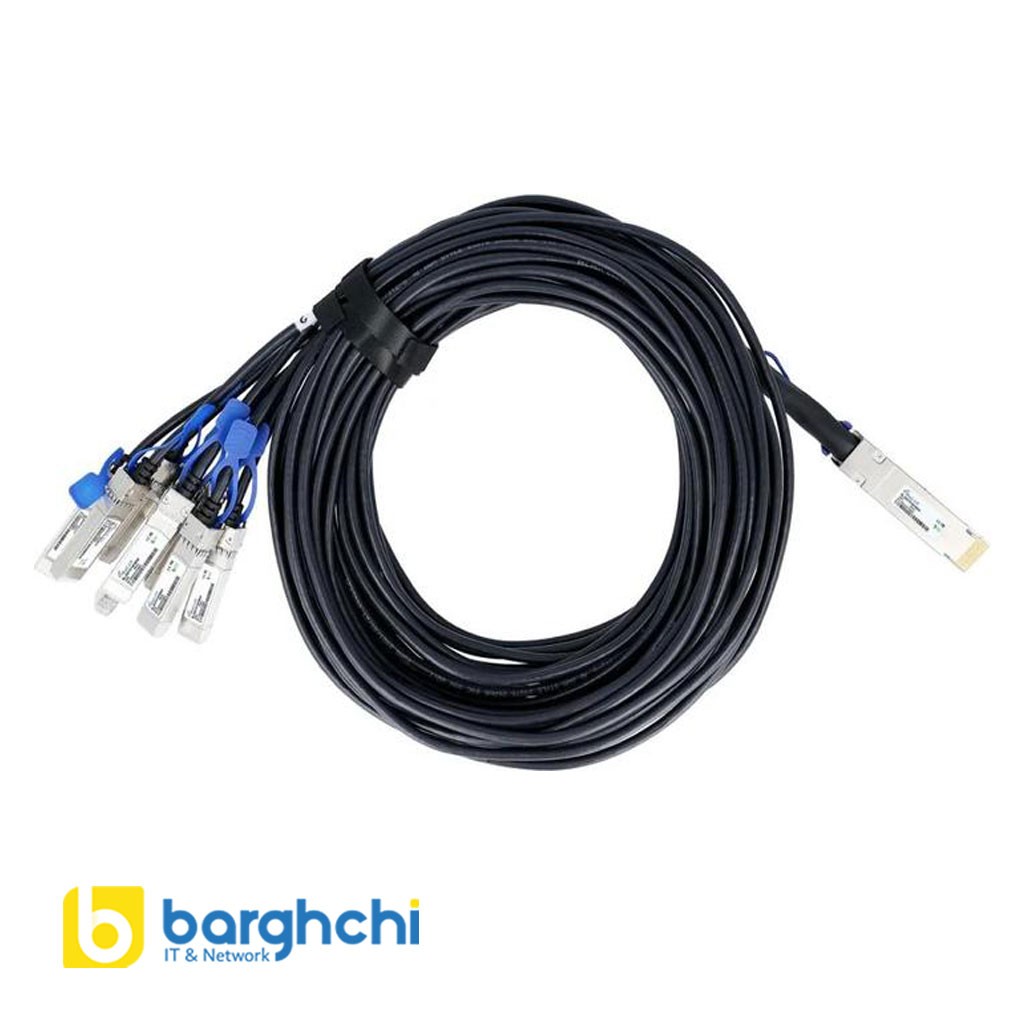 کابل DAC فورتی نت مدل FN-CABLE-QSFPDD-8SFP56-L1