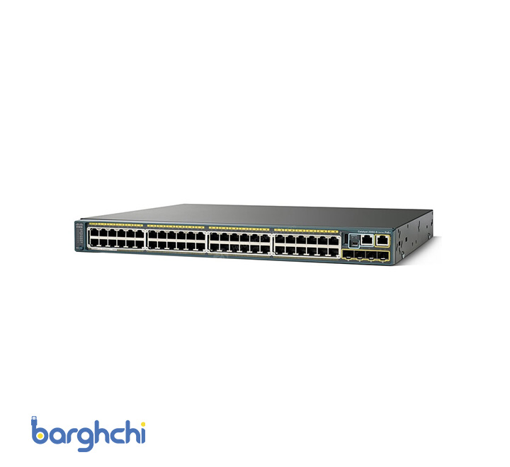 سوئیچ 48 پورت سیسکو مدل WS-C2960S-48LPS-L