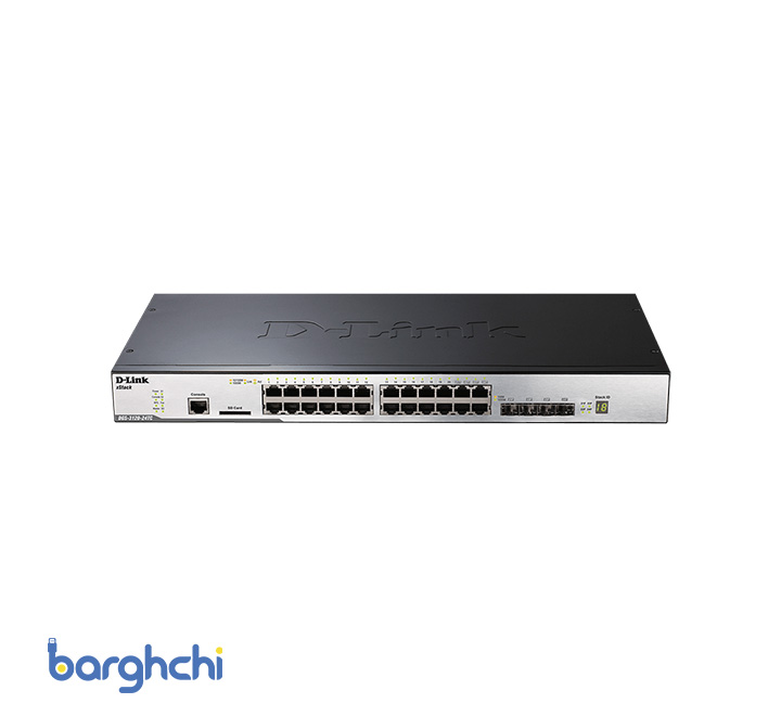 سوئیچ مدیریتی 24 پورت دی لینک مدل DGS-3120-24TC