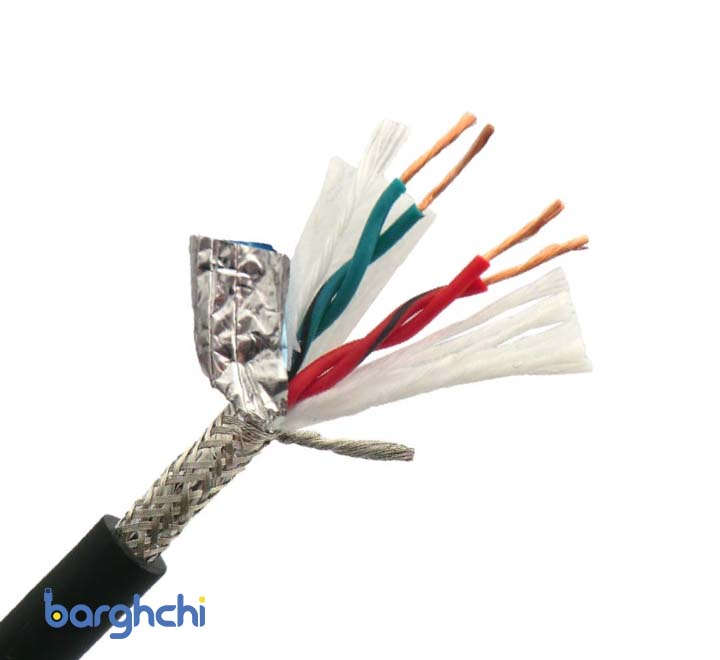 کابل برق شیلدار خراسان افشارنژاد 1.5*4
