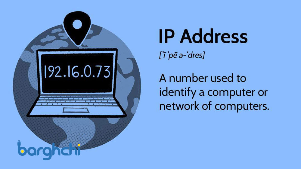 مفهوم آدرس IP در اینترنت