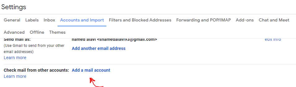 Add a mail account