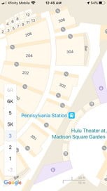 نقشه‌های داخلی گوگل مپ
