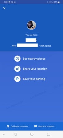 امکان ذخیره‌سازی محل پارک خودرو در گوگل مپ