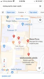 ذخیره آدرس در گوگل مپ
