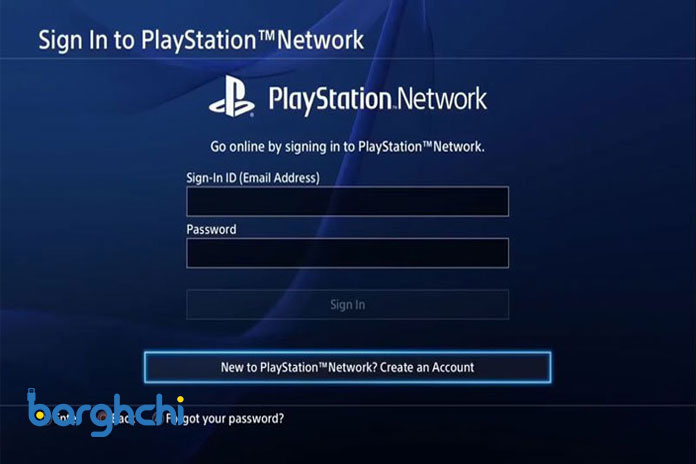 Sign in to Playstation Network