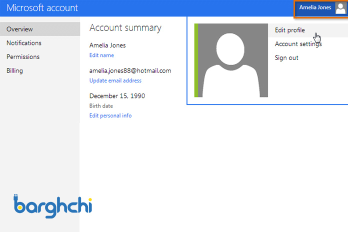 Microsoft account. 