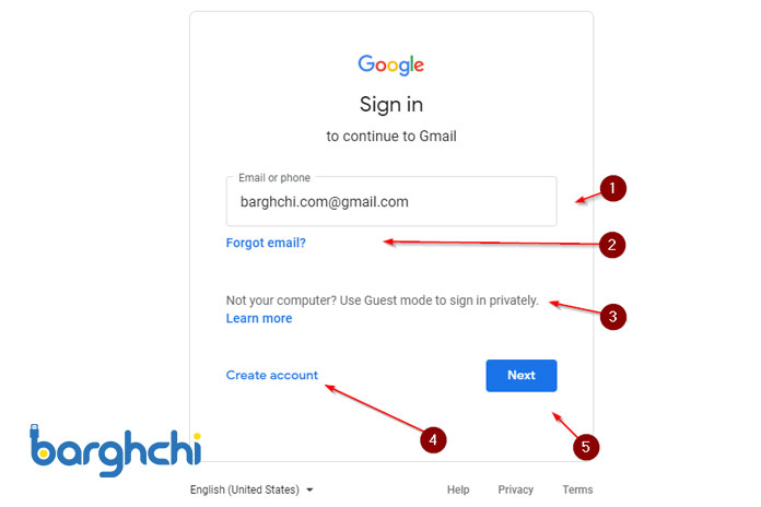 چگونه وارد Gmail خود شویم
