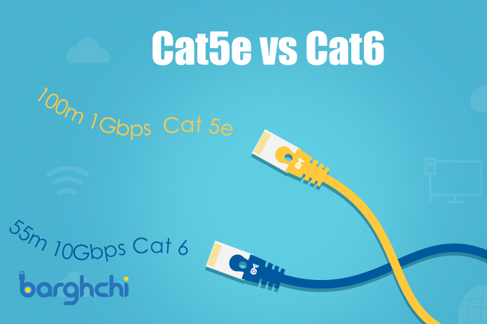 تفاوت پچ پنل CAT5 با CAT6