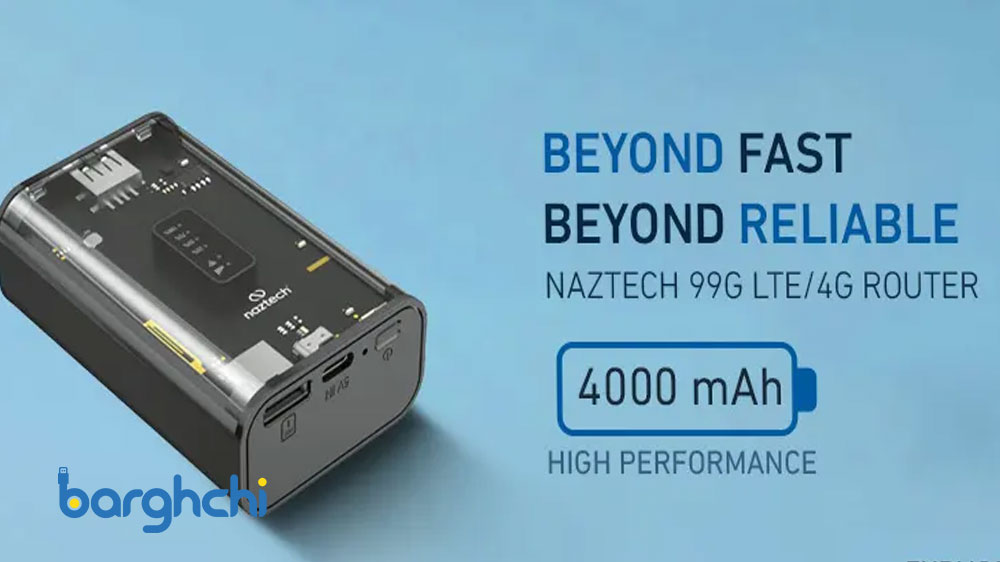 مودم سیم‌کارتی 4G LTE نزتک مدل NZT-99G