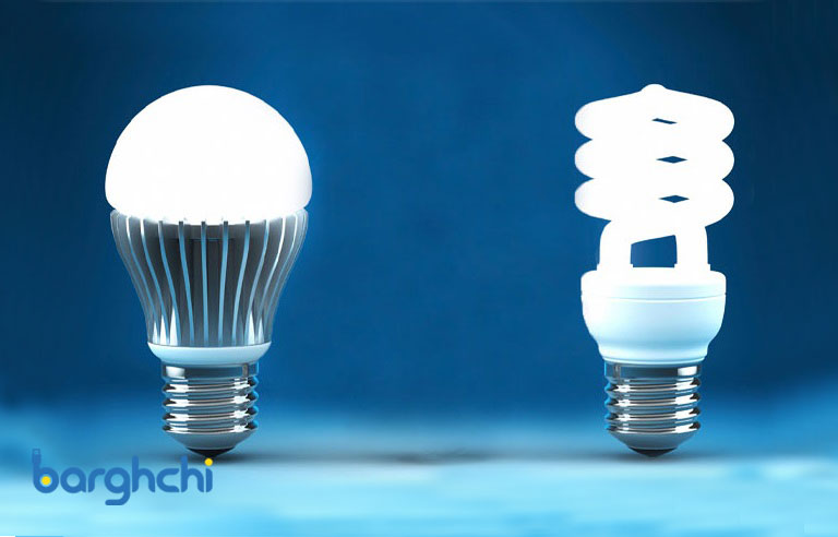 تفاوت لامپ کم مصرف و ال ای دی در راهنمای خرید لامپ ال ای دی