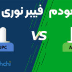 مودم فیبر نوری APC یا UPC؟