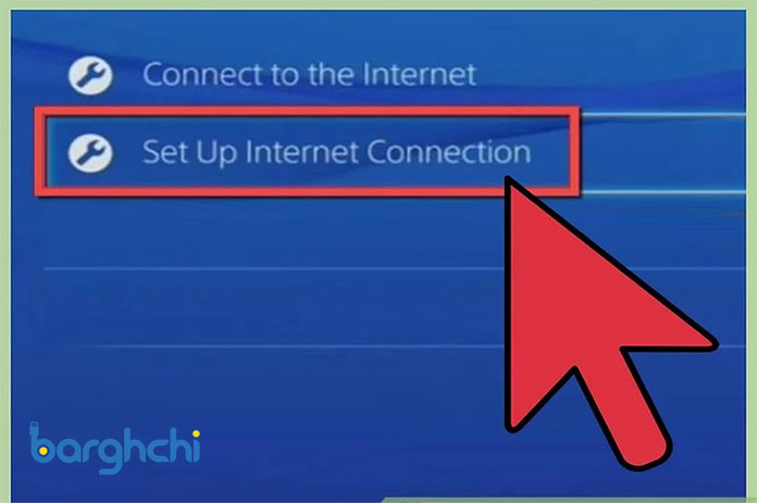 نجام تنظیمات اتصال اینترنت