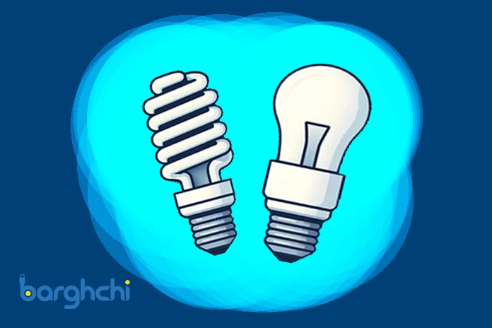 تفاوت لامپ کم مصرف با لامپ LED