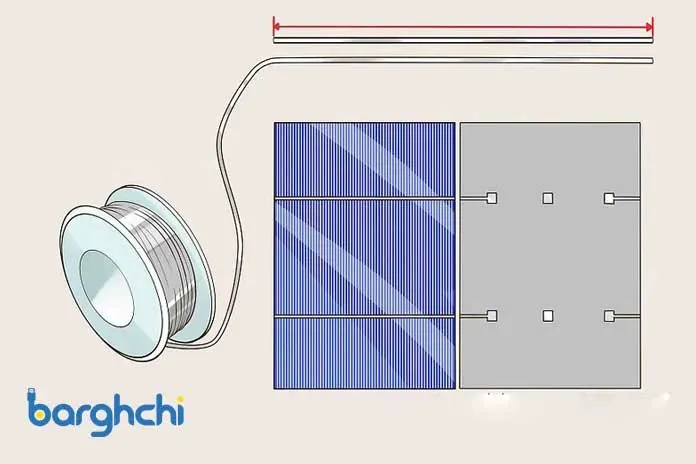 آماده سازی و مونتاژ قطعات پنل خوردشیدی