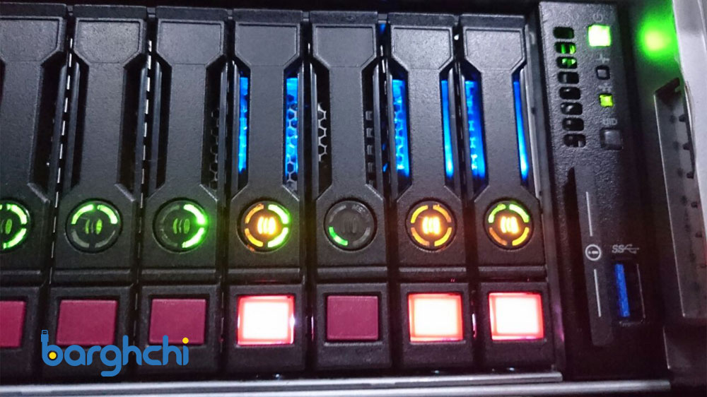 راهنمای چراغ های LED سرور HP
