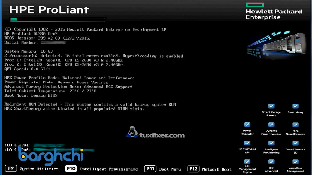 آموزش Raid بندی سرور HP G10