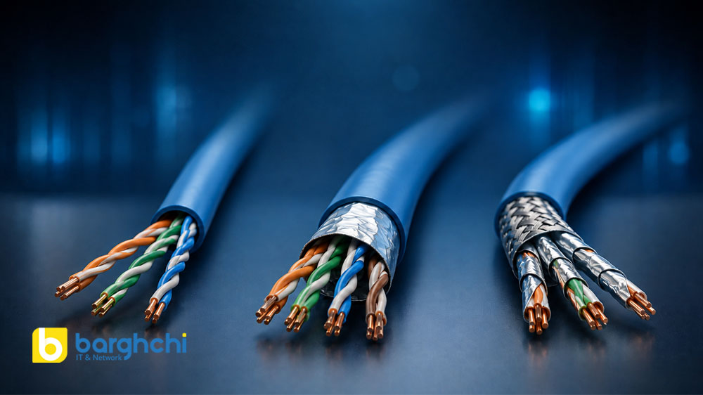 تفاوت کابل FTP و UTP
